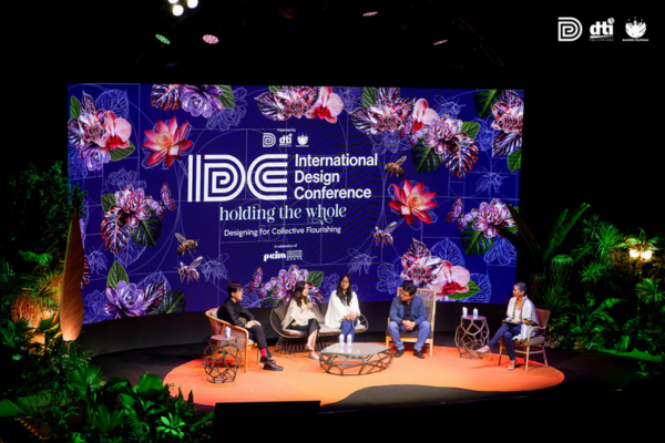 A panel discussion at the DTI Design Center of the Philippines’ ninth International Design Conference, entitled “Holding The Whole”