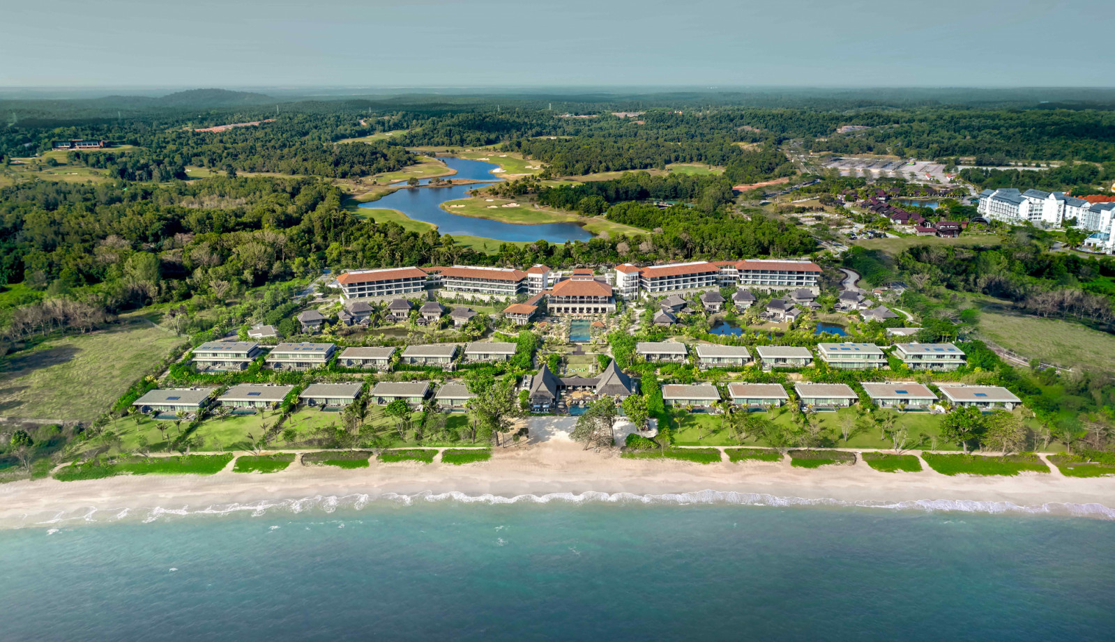 Anantara Desaru Coast Residences consists of 20 beachfront villas on Malaysia’s southeastern coastline