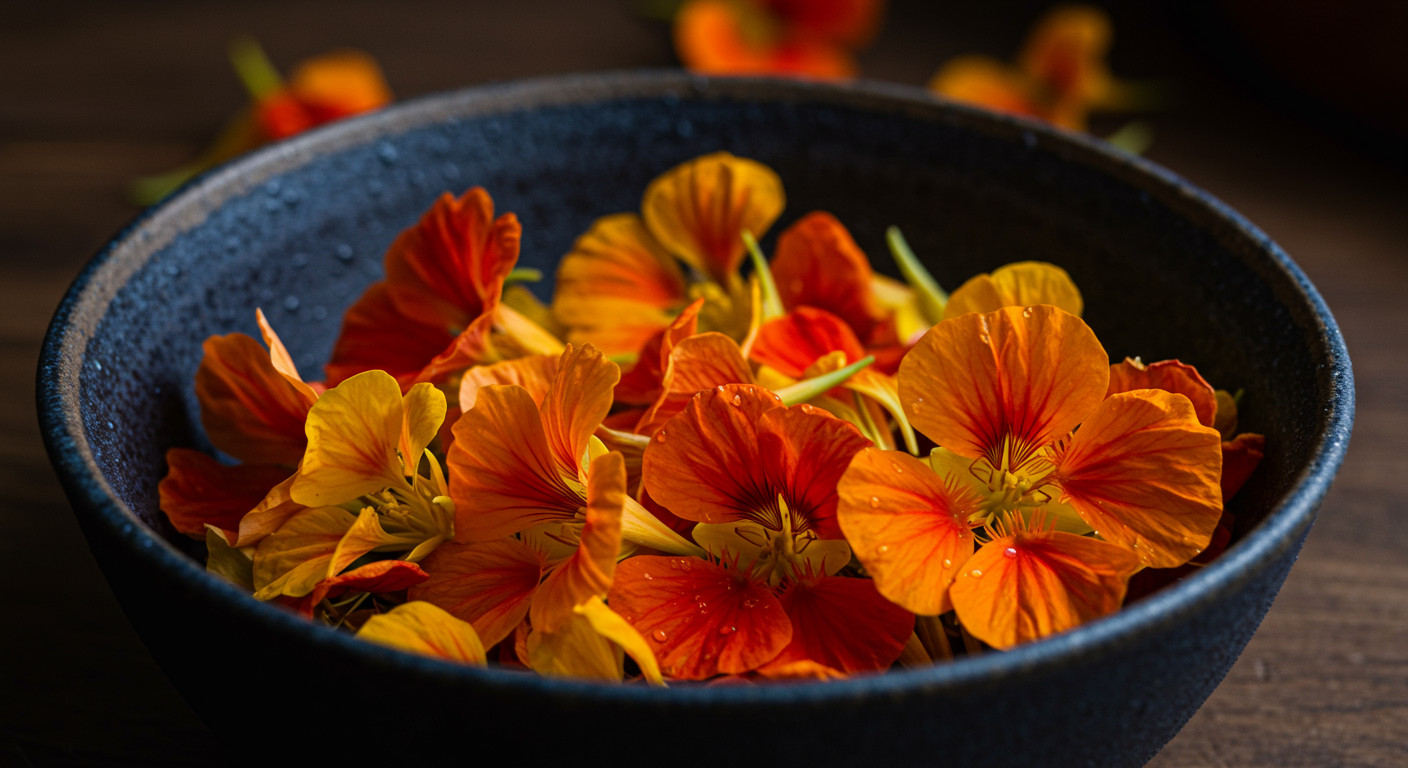Nasturtiums (AI Generated image)