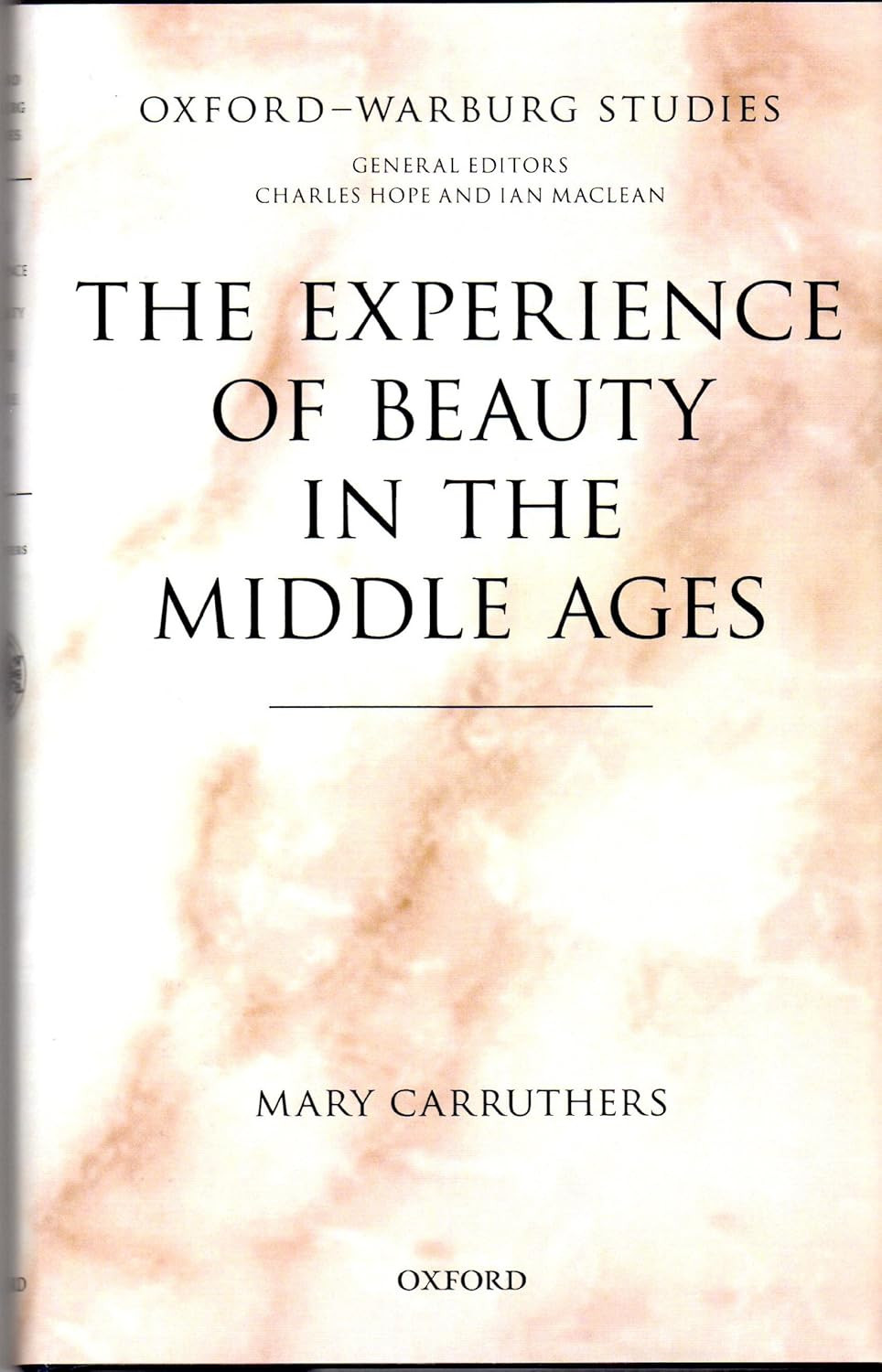 ‘The Experience of Beauty in the Middle Ages’ by Mary Carruthers (Photo: OUP Oxford)