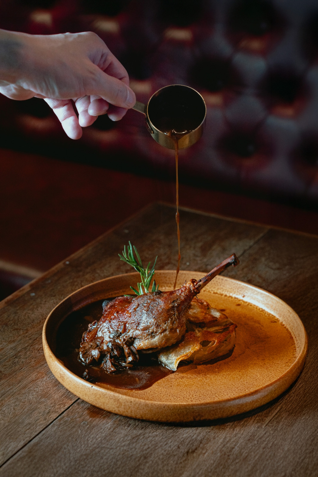 Dr. Wine's executive chef Romain Escande