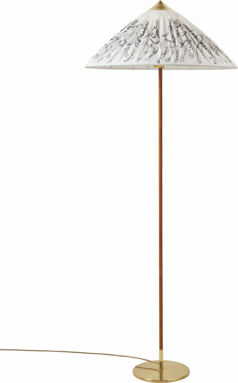 Gubi and Garro Éditions pair Paavo Tynell’s 9602 floor lamp with Henry Moore’s illustrations
