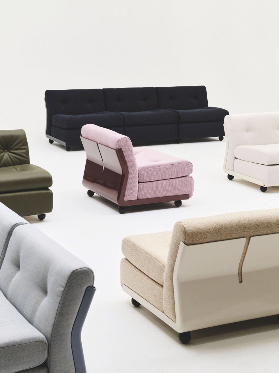 Hay reissues Mario Bellini’s 1966 Amanta sofa