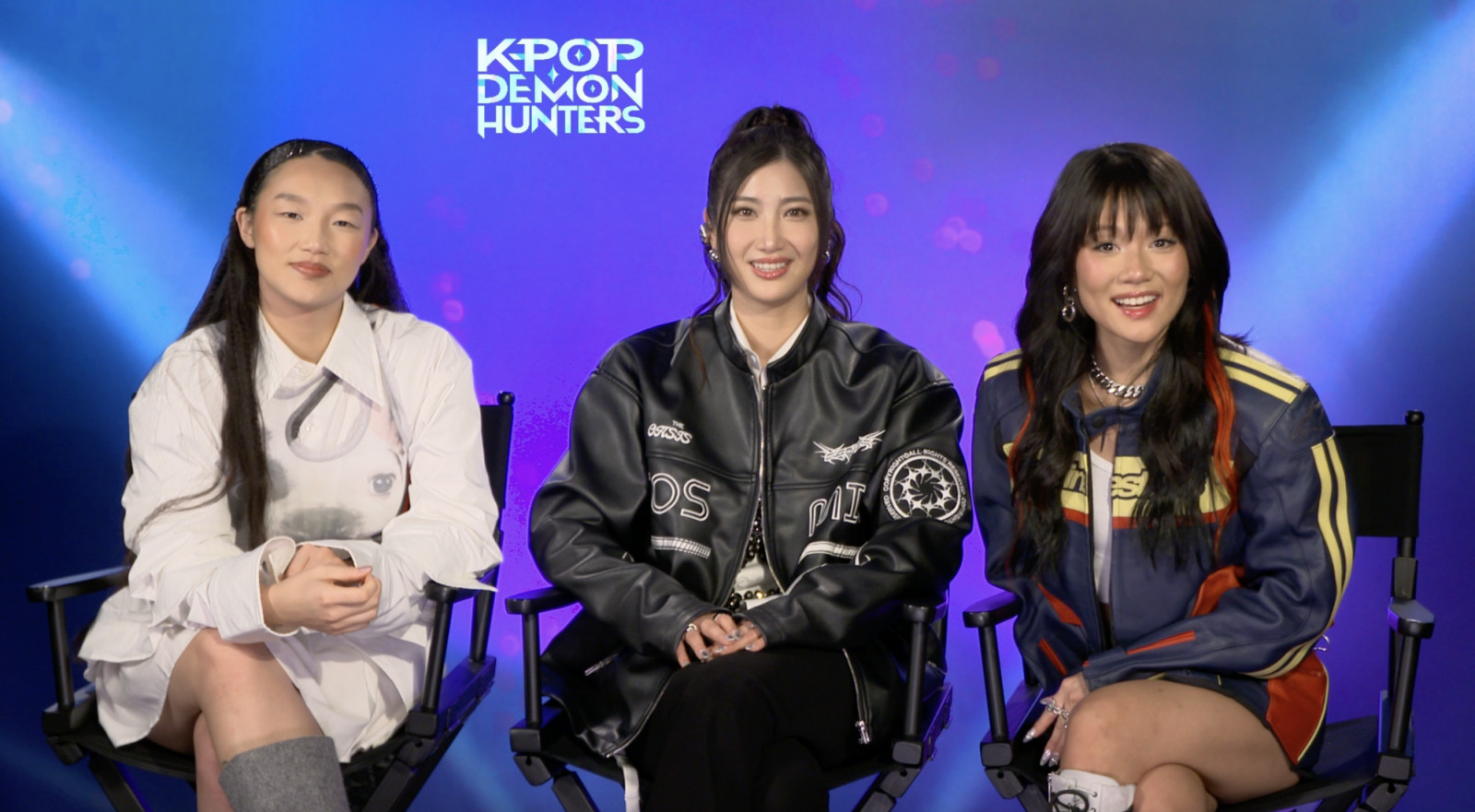 EJAE, AUDREY NUNA and REI AMI, the vocalists behind Huntr/x (Photo: courtesy of Netflix)