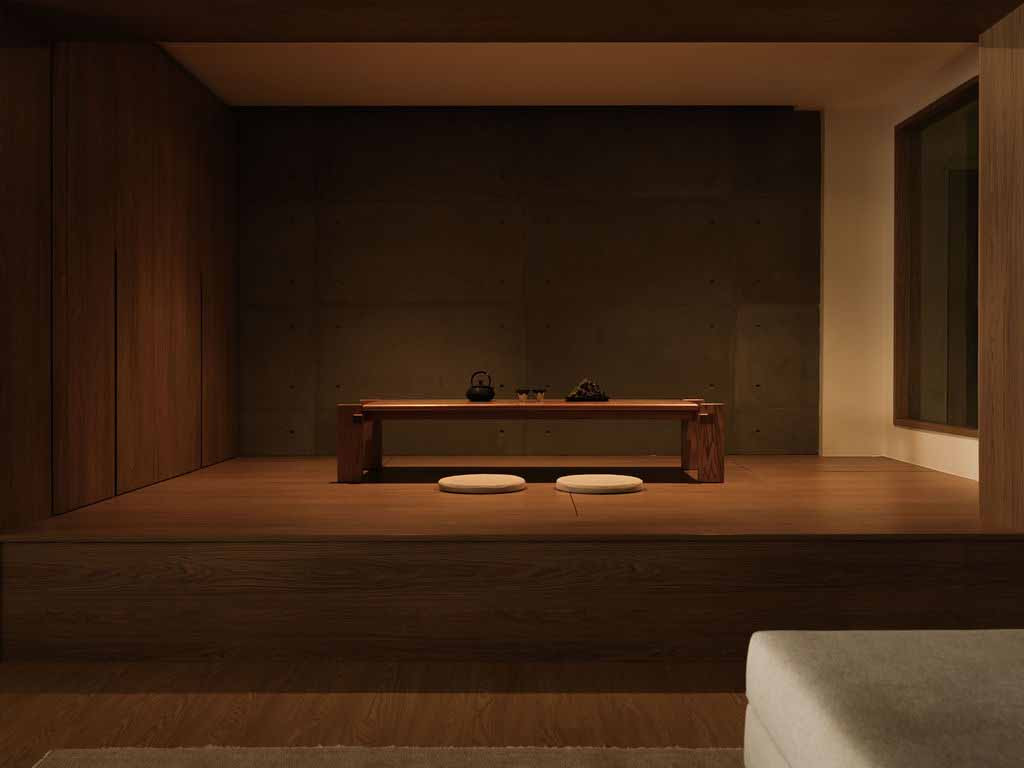 A welcoming nook in 10am in Apāto Yume doubles as a tearoom or guest room when needed (Photo: Arche)