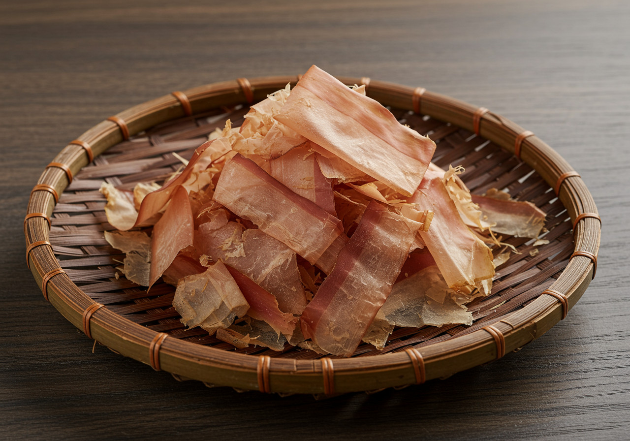 The foundations of dashi stock, these sea- and fish-based ingredients add quiet, savoury complexity to soups and sauces. (Photo: AI-generated image)