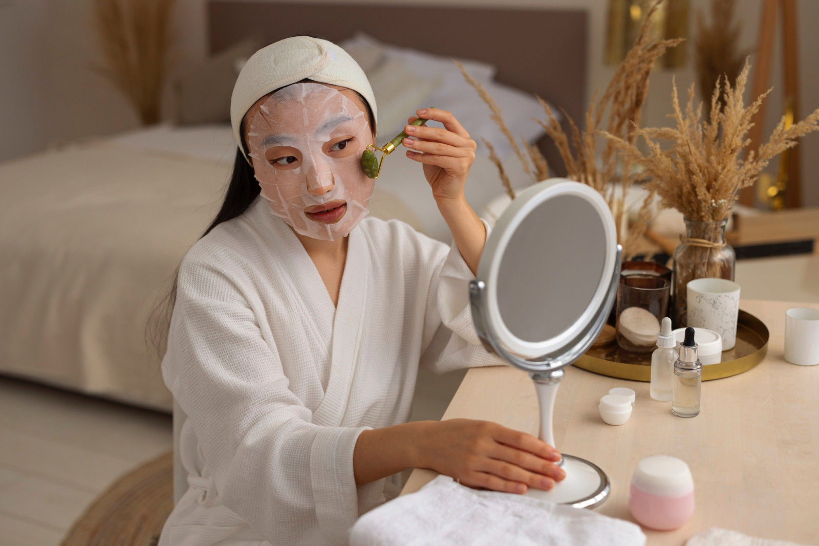 Some ingredients simply perform better after dark. From retinoids to peptides, here’s what to reach for when your skin shifts into repair mode and why these formulas make the most of your evening routine. (Photo: Freepik)