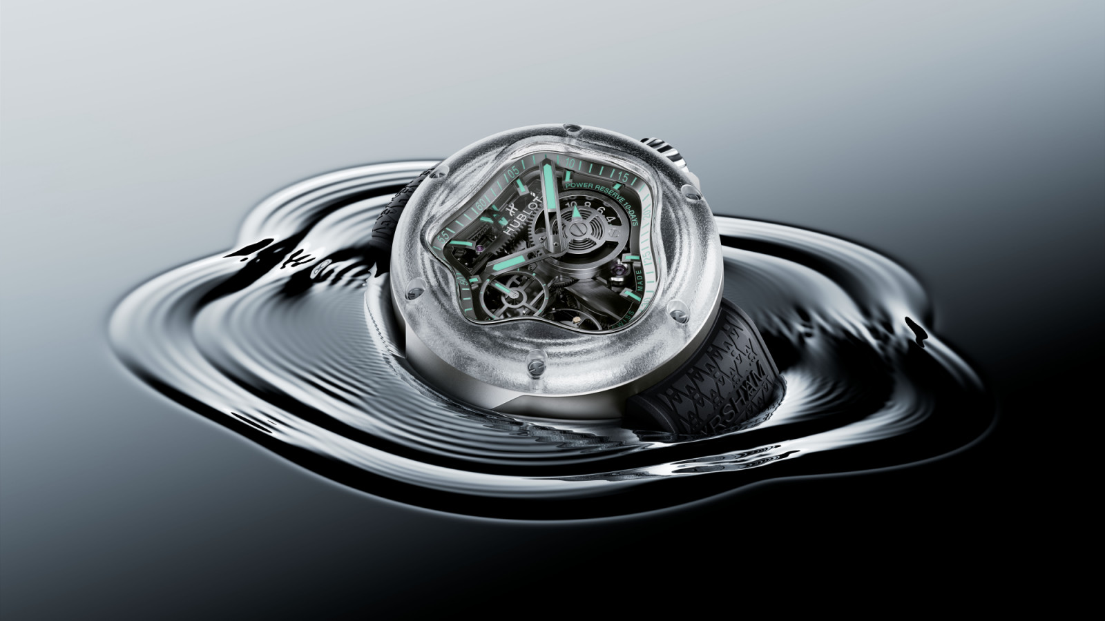 Hublot MP-17 MECA-10 Arsham Splash Titanium Sapphire