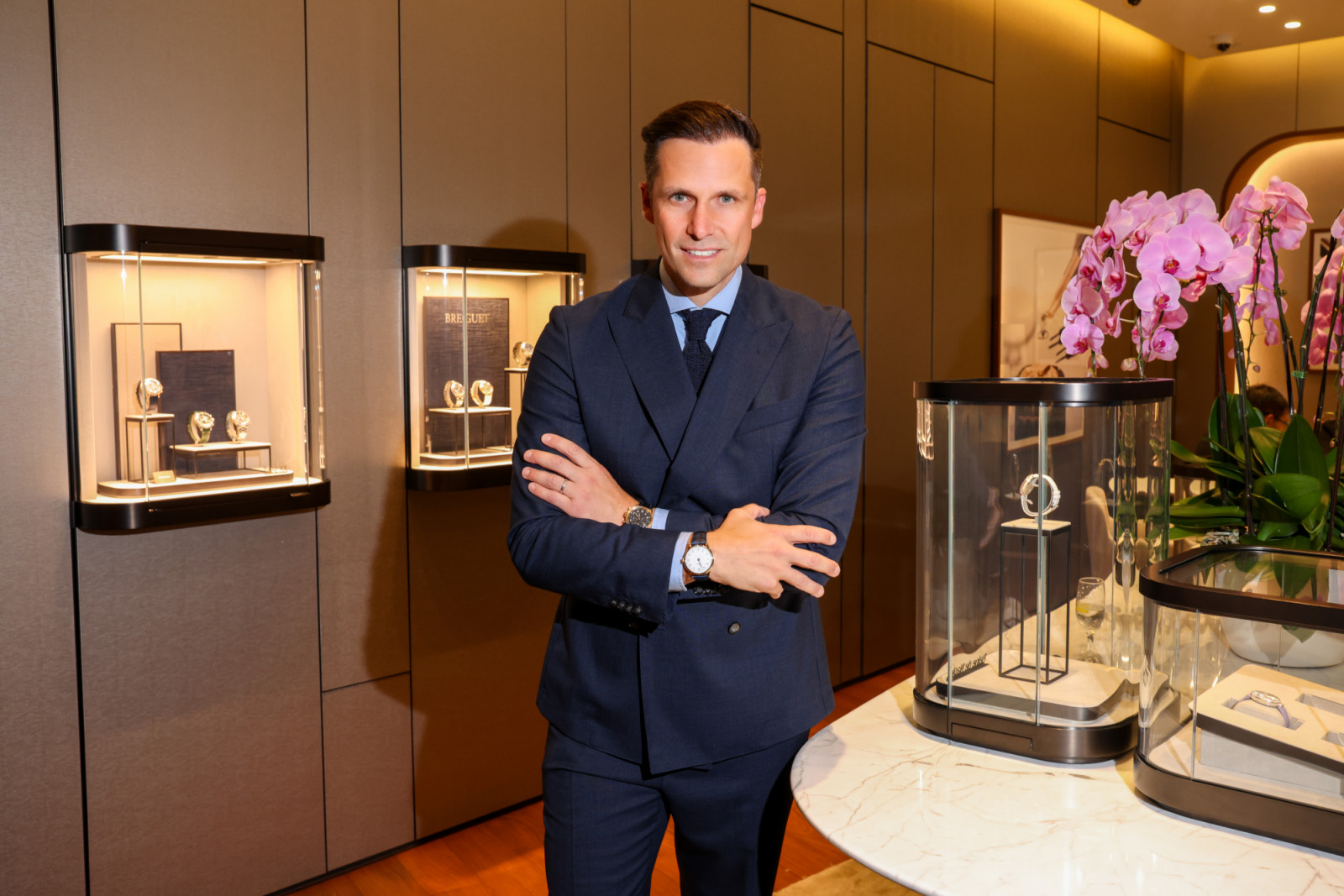 Gregory Kissling, CEO of Breguet