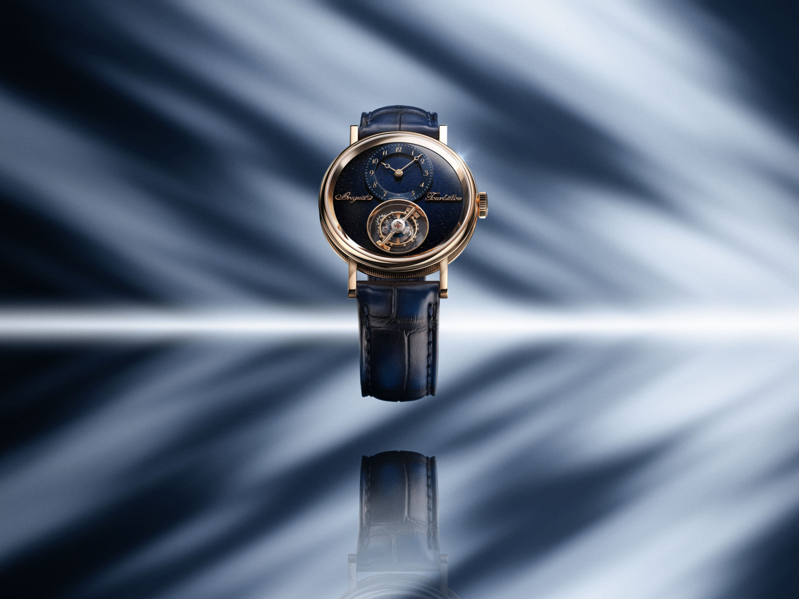 Breguet Classique Tourbillon Sideral 7255 puts the spotlight on the tourbillon, Abraham-Louis Breguet’s most enduring invention
