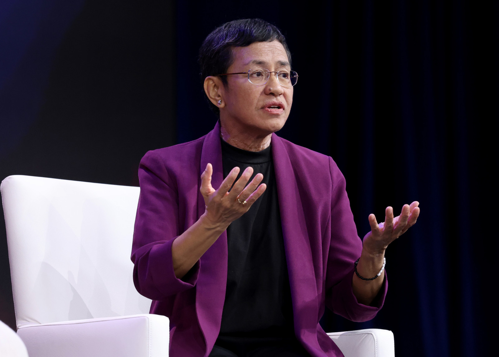 Co-founder and CEO of news platform Rappler, Maria Ressa, unravels the risks and responsibilities of AI in society (Photo: Getty)