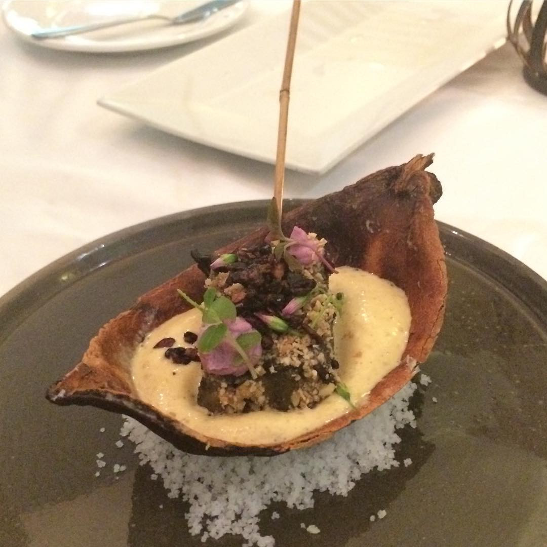 Chef Niño Laus created this complex version of the Betamax for Madrid Fusion Manila. (Photo: Instagram/@chefninolaus)