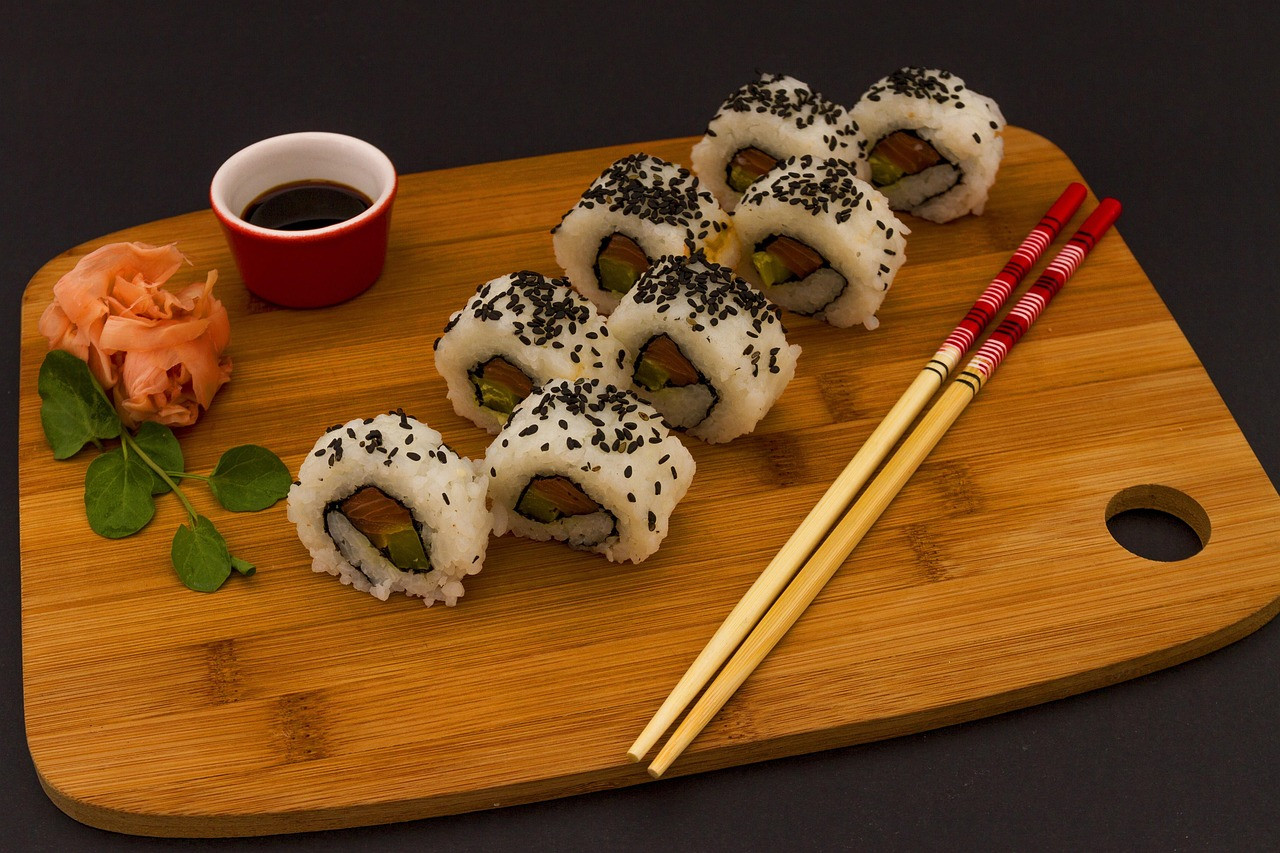 Japanese chopsticks are shorter and more layered.