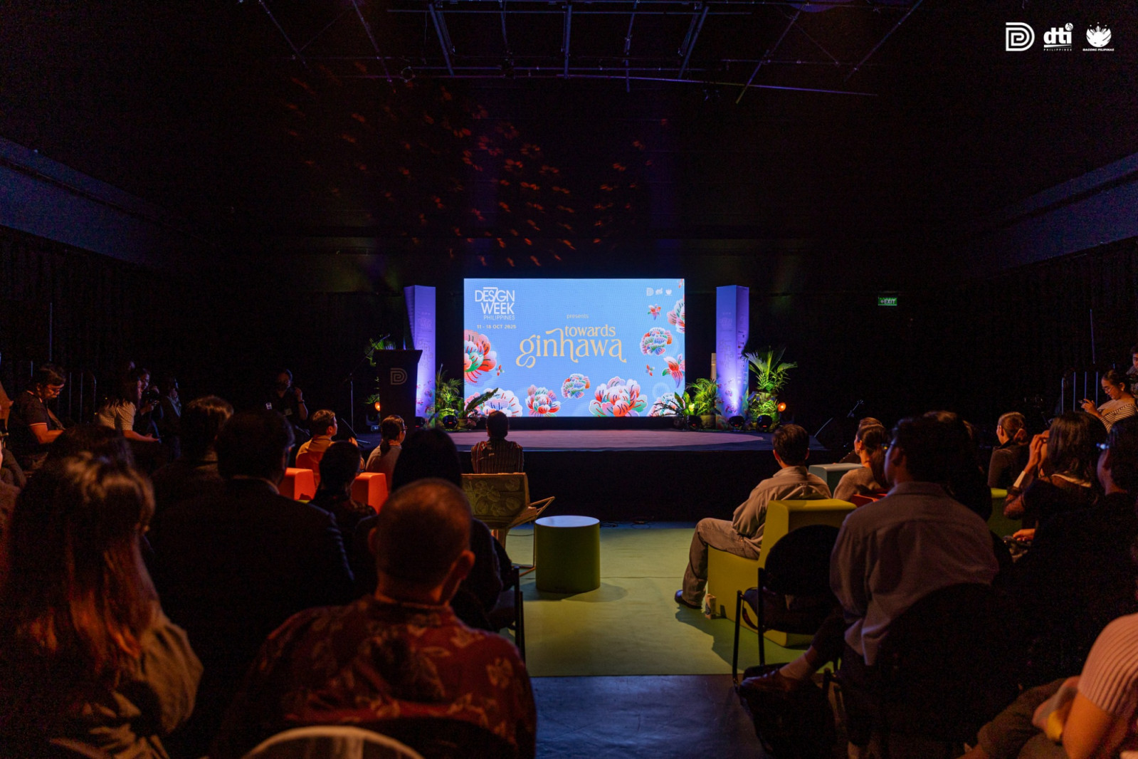 Participants at the opening of Design Week Philippines at Ayala Malls Circuit