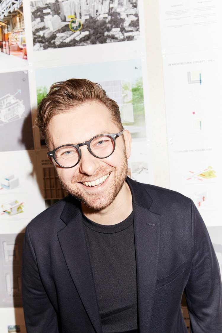 Architect Razvan Ghilic-Micu of Hassell