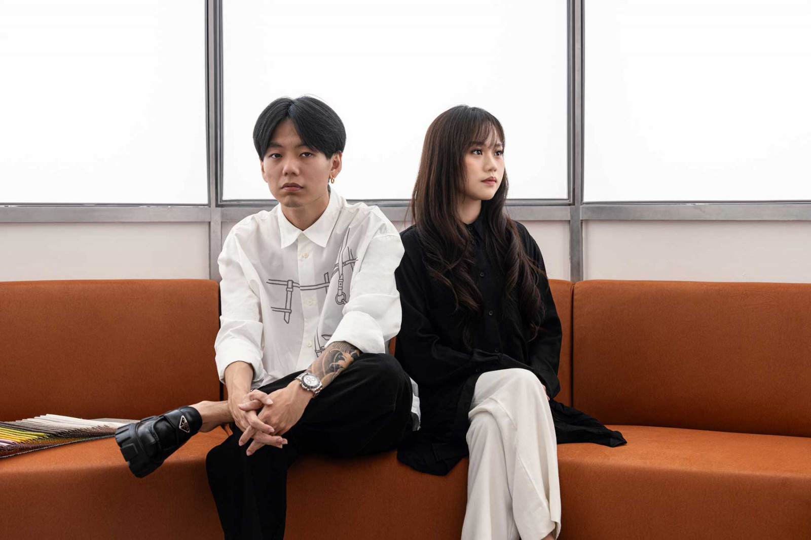 Jason Teo (left) and Faith Goh (right) of Coesa