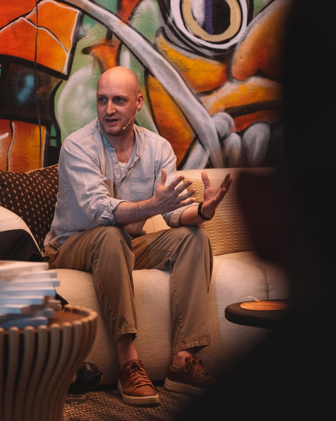 Craig Miller, partner at Heatherwick Studio (Photo: Instagram / @jia.curated)