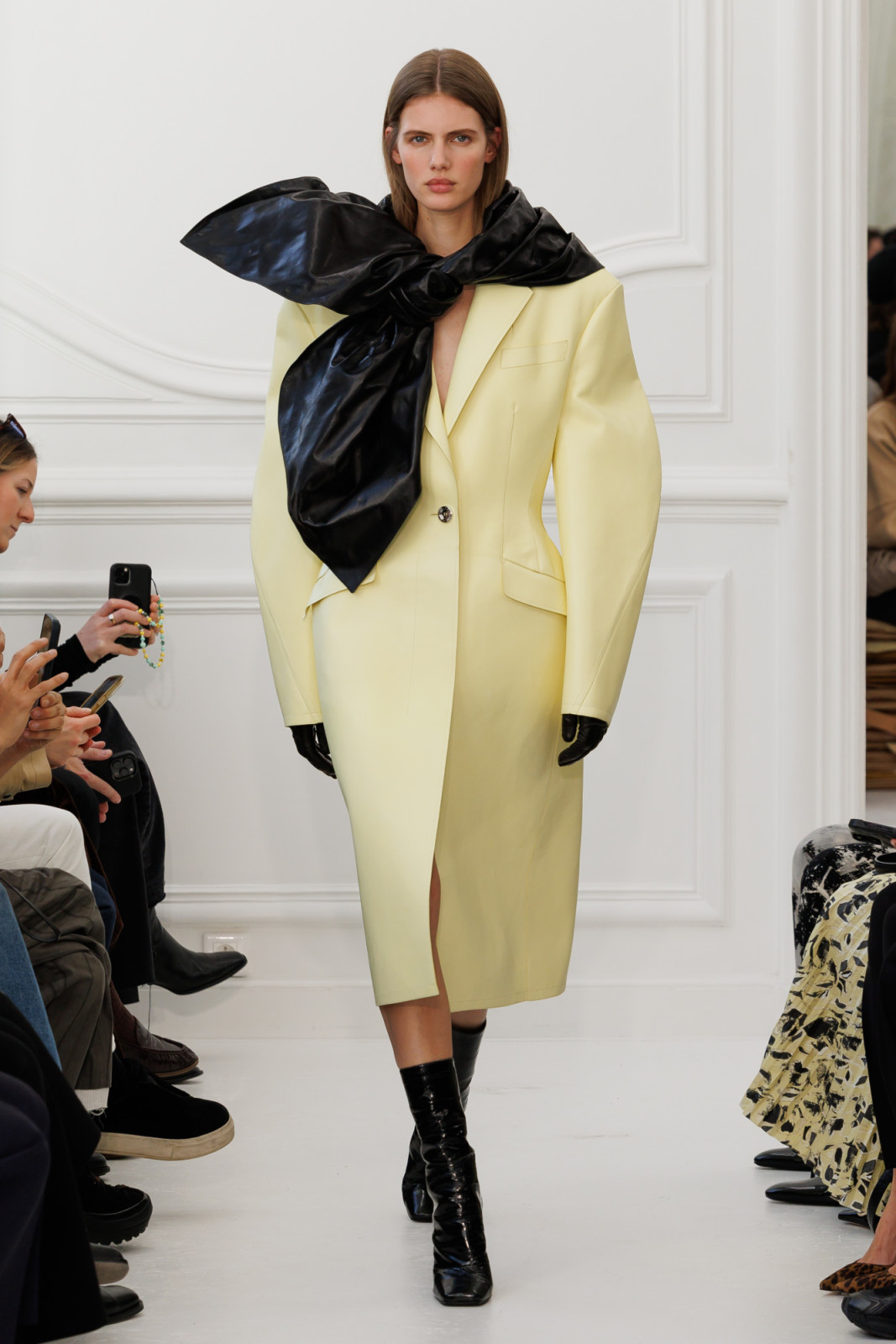 In her debut collection, Sarah Burton brings female empowerment to