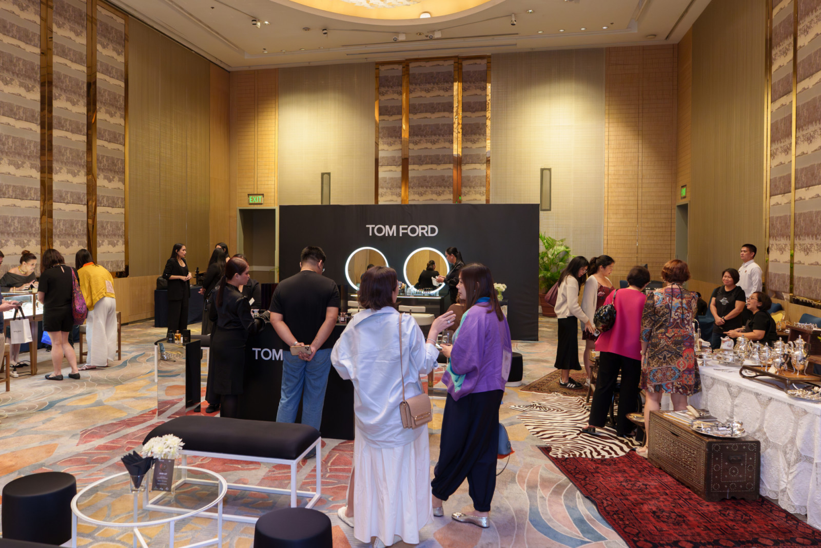 Inside the Tom Ford Beauty trunk show, held at Shangri-La The Fort, Manila