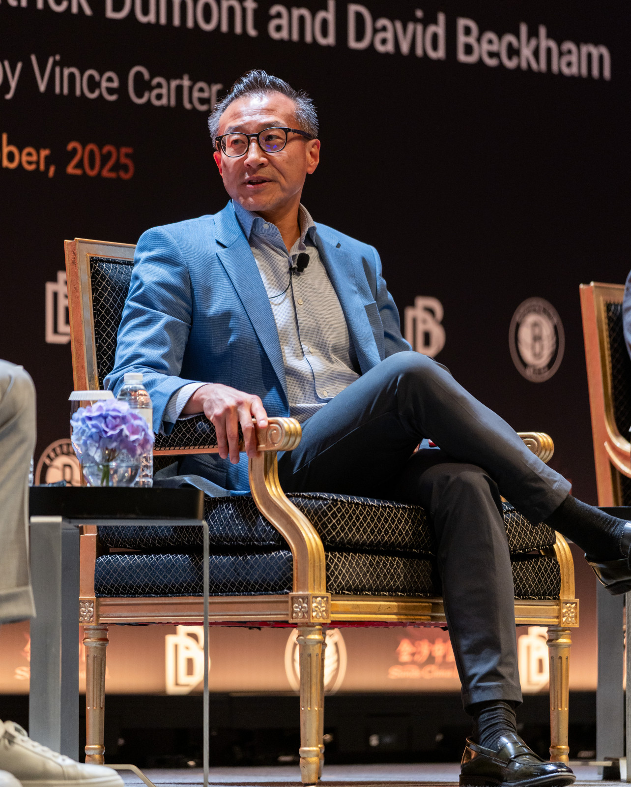 Alibaba chair and Brooklyn Nets owner Joe Tsai at the NBA China Games 2025