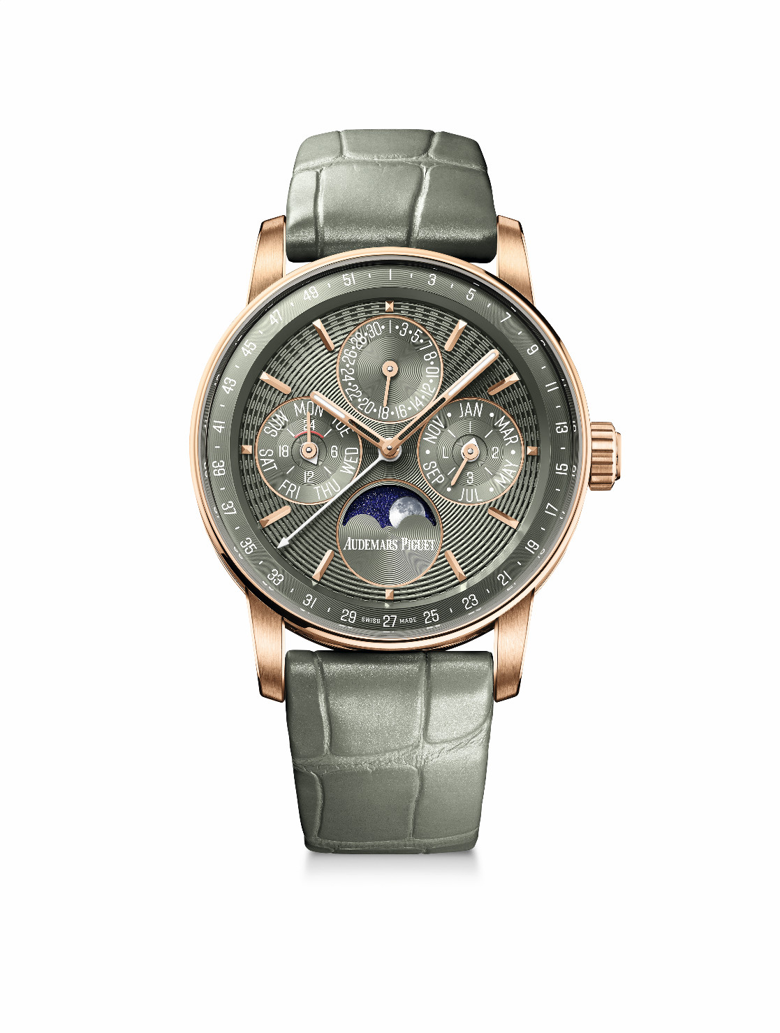 Code 11.59 by Audemars Piguet Perpetual Calendar 38mm in 18-carat pink gold