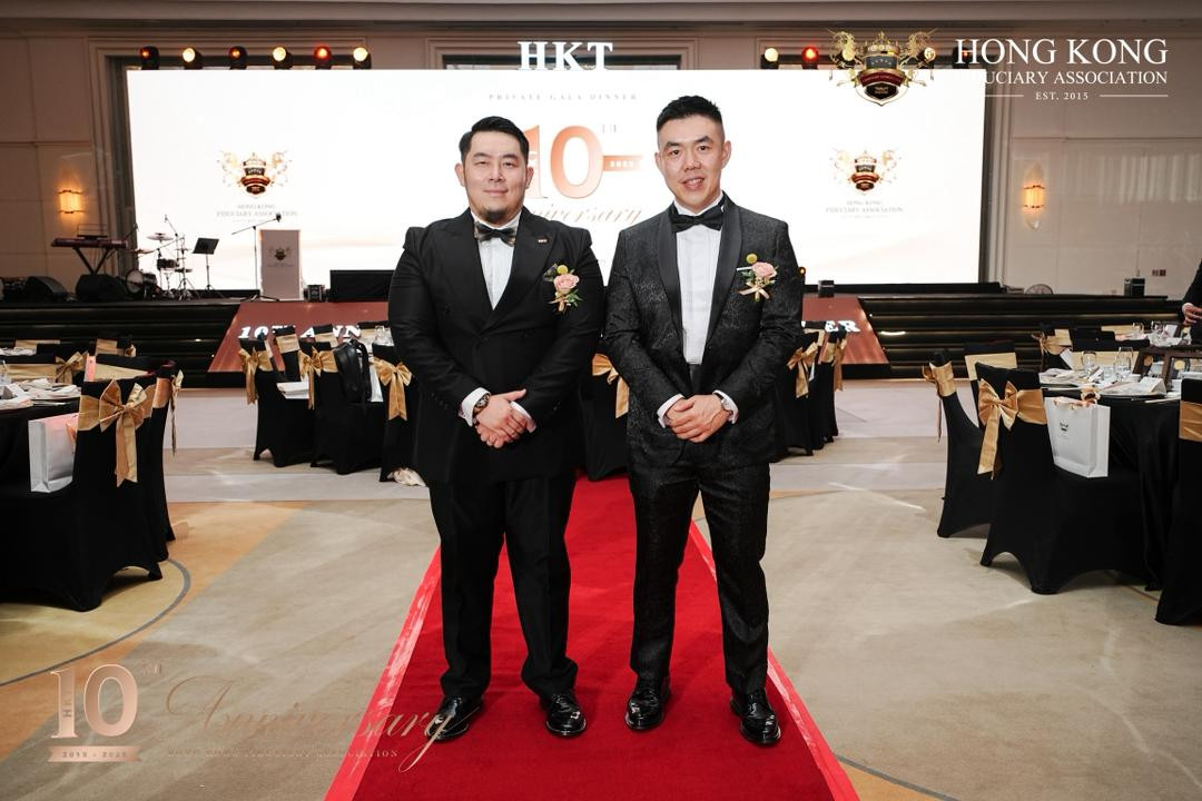 L to R: Chin Kui Vui, HKFA Vice President of Malaysia and Jason Tan Wei Zong, HKFA Vice President of UAE Region