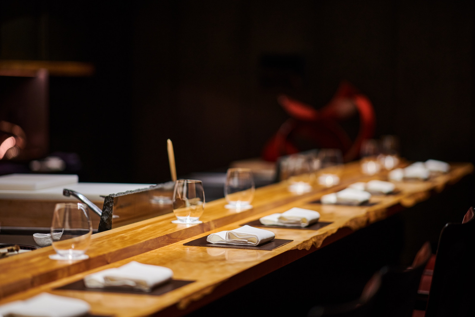 Chef’s table at Waku Ghin