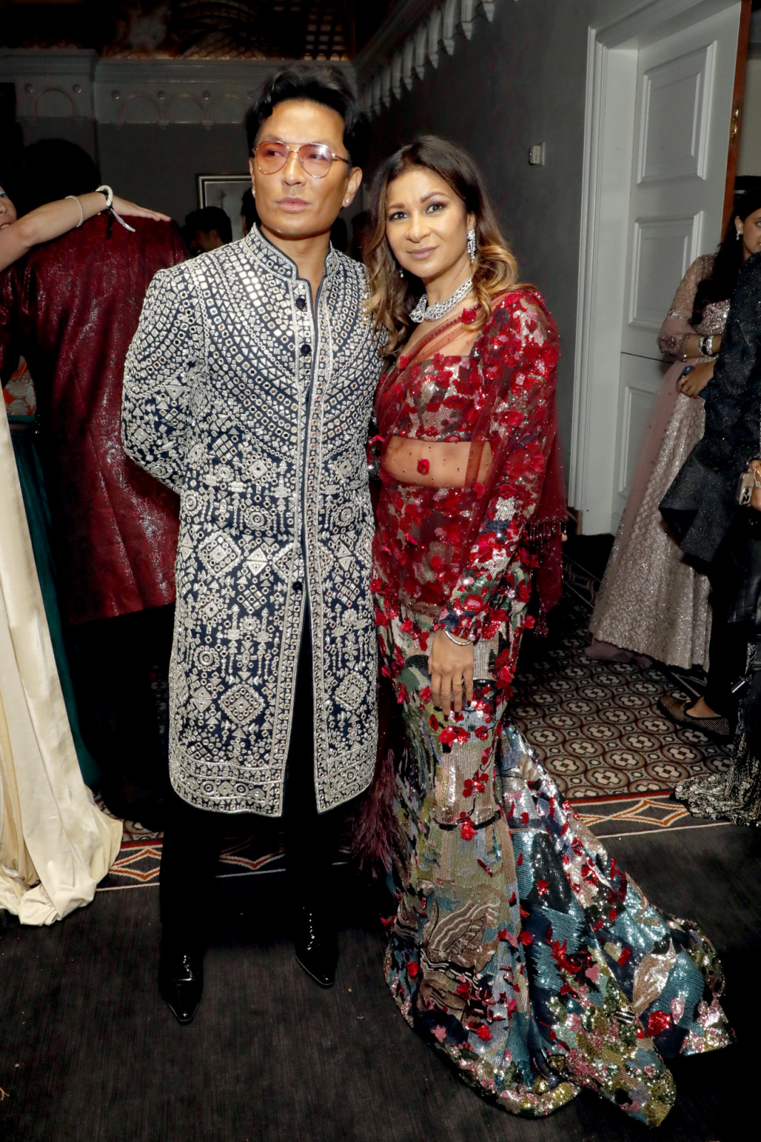 NEW YORK, NEW YORK - OCTOBER 11: (L-R) Prabal Gurung and Anjula Acharia attend the All That Glitters Diwali Ball 2025 at Lotte New York Palace on October 11, 2025 in New York City. (Photo by Astrid Stawiarz/Getty Images for All That Glitters Diwali Ball)