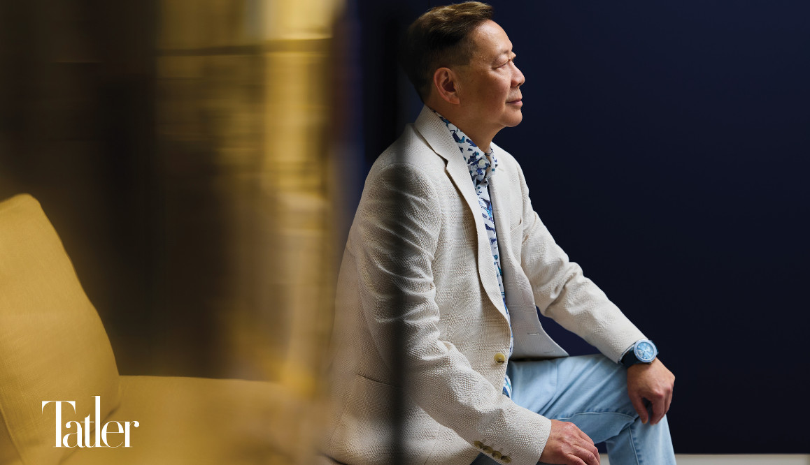 Danny Lau is an established collector of Montblanc writing instruments and watches (Photo: courtesy of Tatler Hong Kong / )