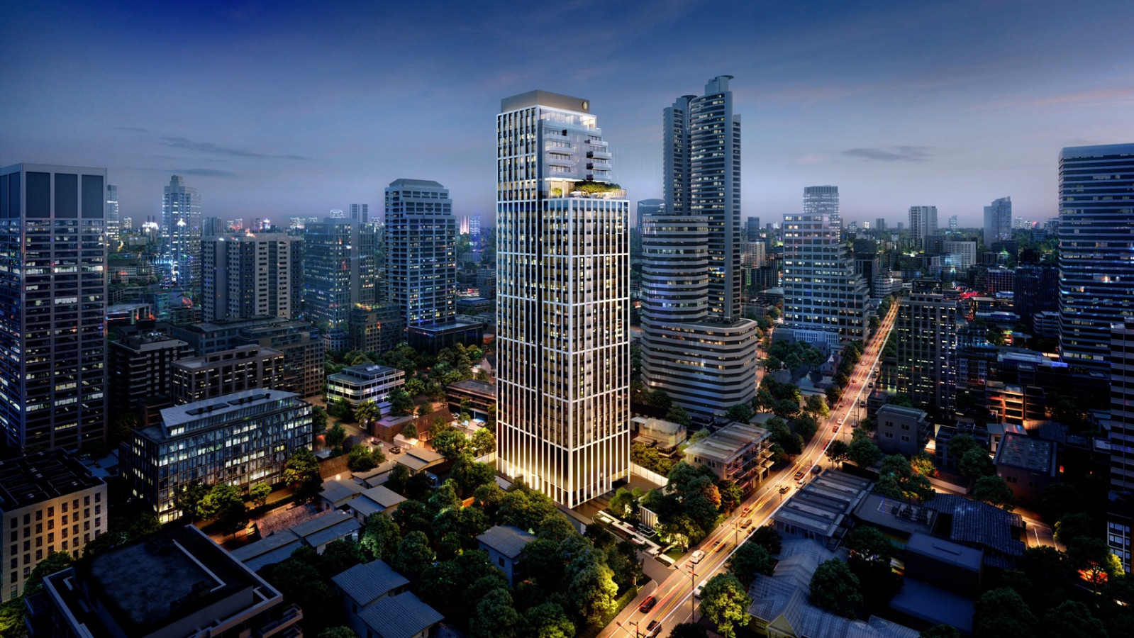 InterContinental Residences Bangkok Asoke เป็น InterContinental Residences แบบสแตนด์อโลนแห่งแรกของโลก (ภาพ: CG Capital)