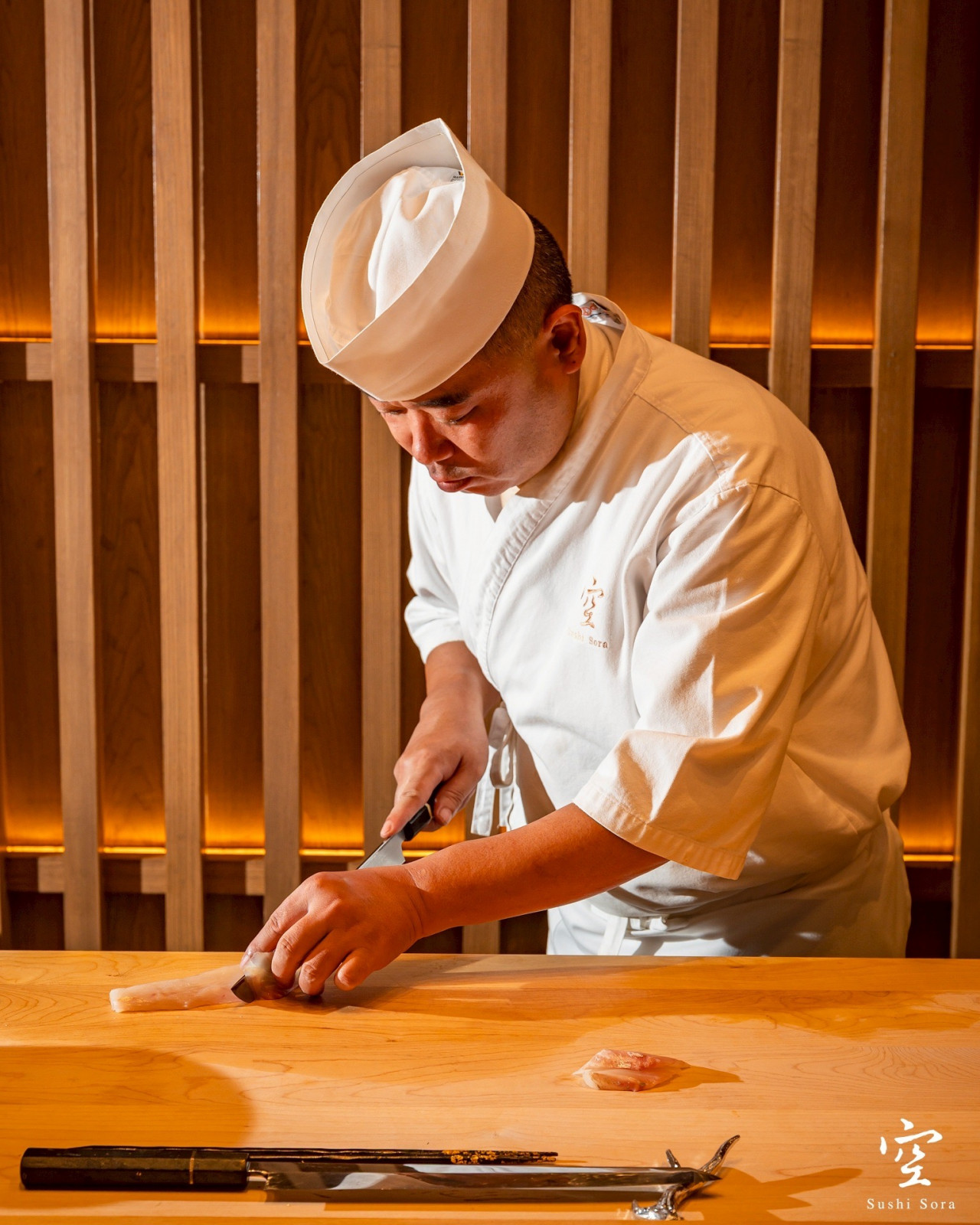 เบื้องหลังการเตรียมเมนู Omakase จากร้าน Sushi Sora (ภาพ: Sushi Sora)
