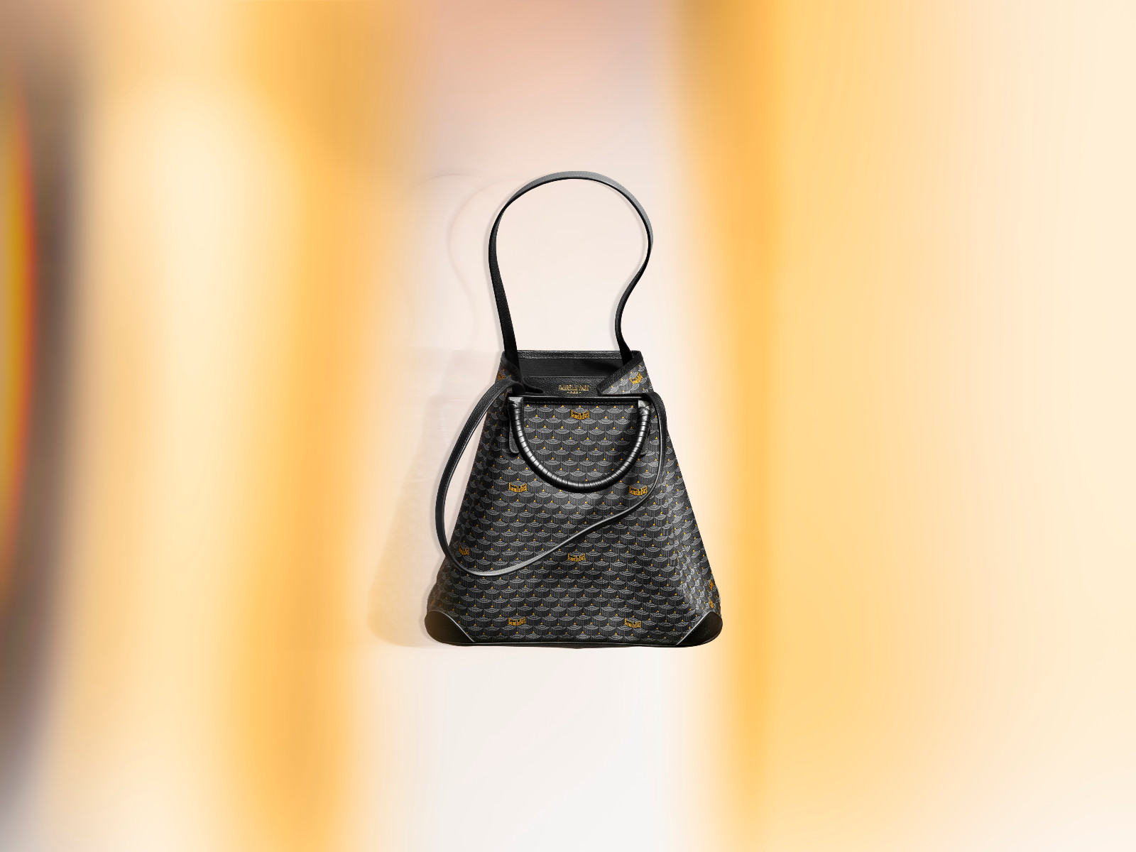 Modular and compact, the Double Battle features a bold geometric design with versatile straps and handles, offering four unique carry options for any occasion. (Photo: Faurè Le Page)