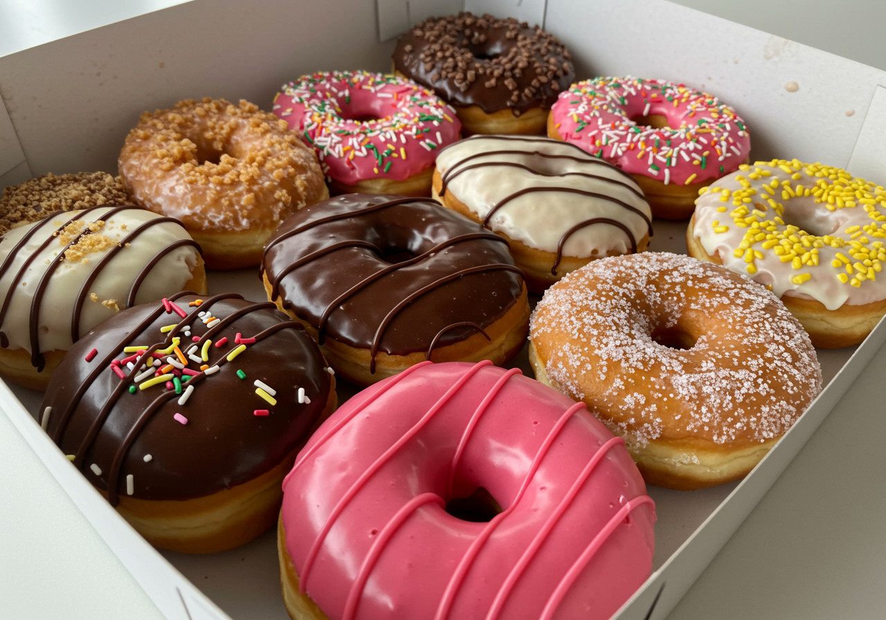 Doughnuts (Image: Generated via Imagen 3)