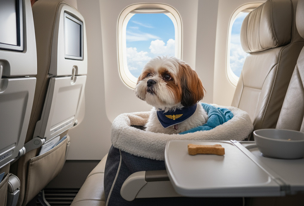 Covering every stage of a journey, Bark Air launches Companion Concierge, which focuses on managing the unique needs of dogs and their owners, from paperwork to pet-friendly accommodations (Photo: AI-generated)