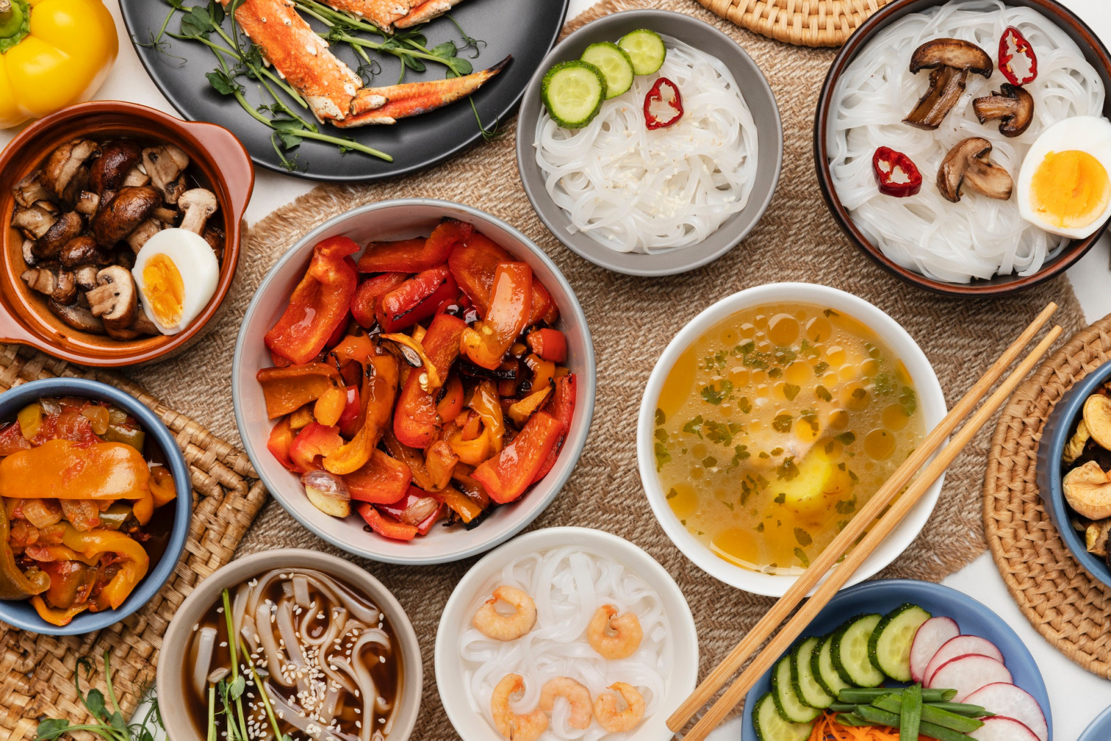 Across Asia, long-forgotten ancient ingredients are reappearing on dining tables as cooks revisit time-tested flavours, textures and techniques. (Photo: Freepik)