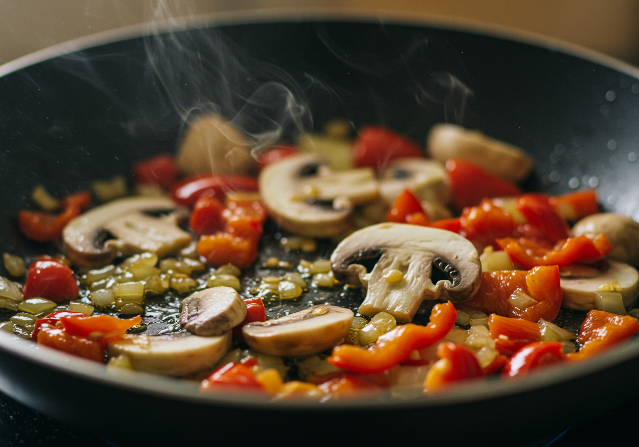 Sunflower oil: Clean-tasting and reliable for roasting or deep-frying vegetables and meats (Photo: AI-generated)