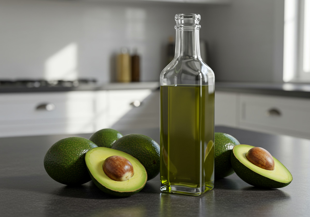 Avocado oil: High smoke point and subtle taste make it great for searing and grilling (Photo: AI-generated)