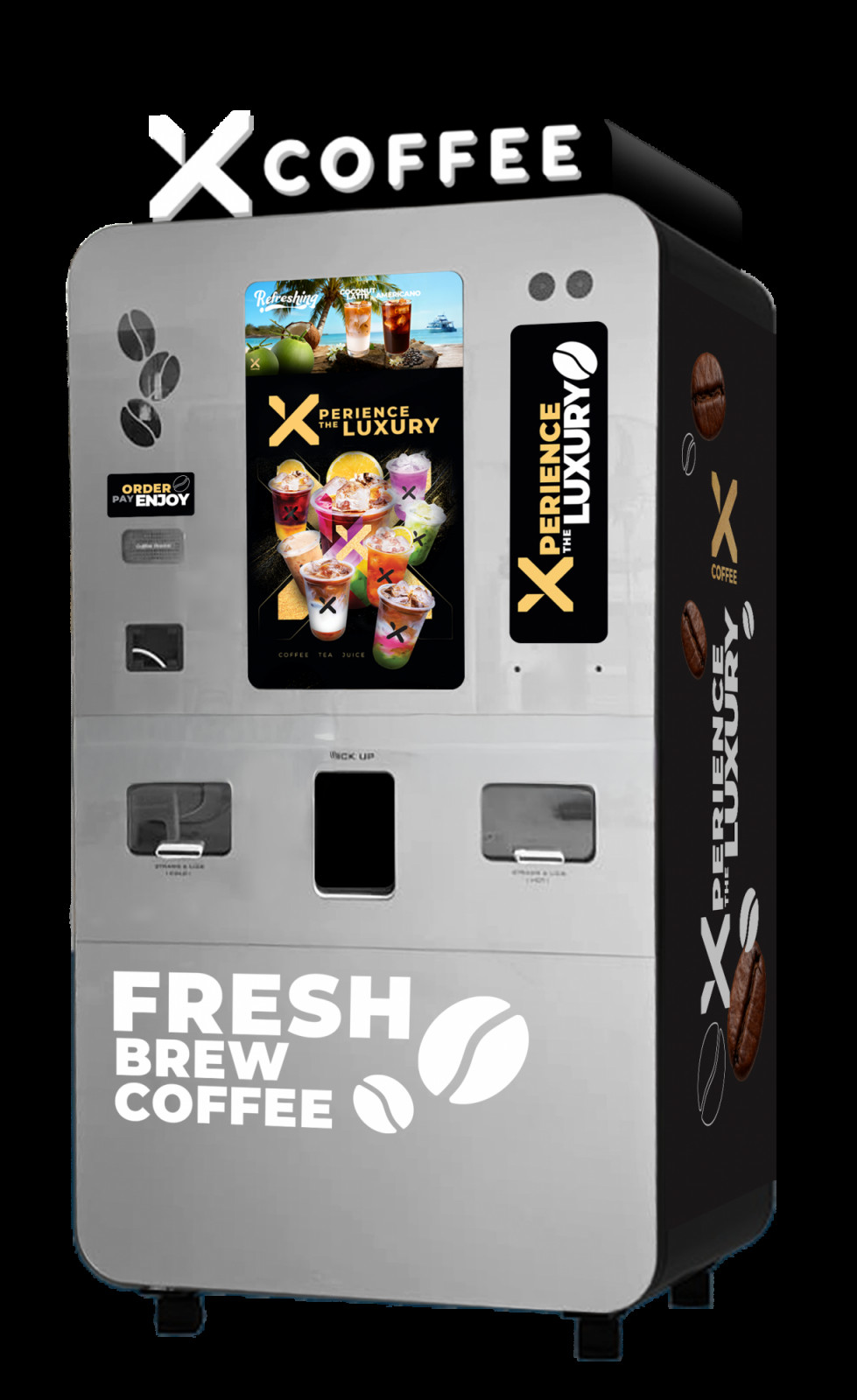 XCoffee’s robotic baristas deliver premium coffee in under 60 seconds, any time