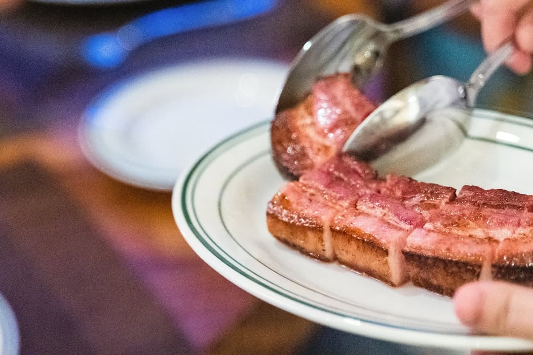 You can't get a fancier bacon than one made of Kurobuta pork (Photo: Instagram / @wolfgangsteakhouseph)