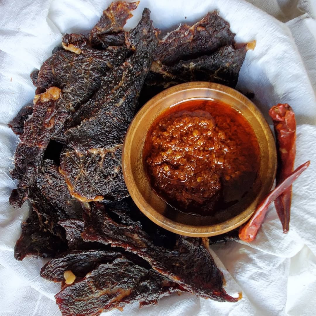 Forget beef jerky. Try some yak jerky when you find yourself in the Himalayan region! (Photo: Instagram. / @himalayandumplings)