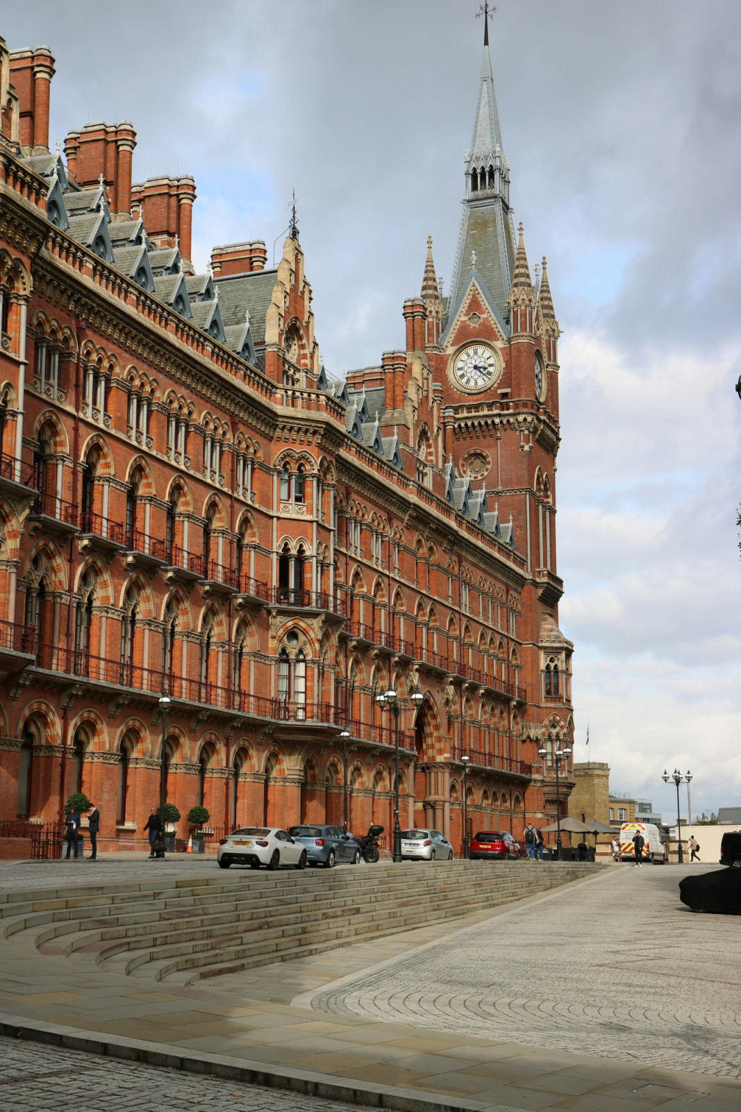 The Red brick and ironwork of St Pancras Renaissance Hotel in London by George Gilbert Scott (Photo: Unsplash)