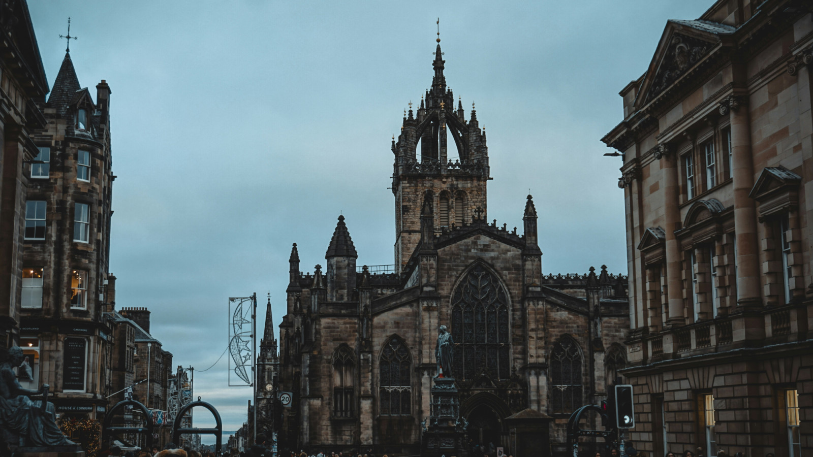 ‘Frankenstein’ was also filmed at the historic Royal Mile in Edinburgh, Scotland–a thoroughfare lined with spired façades and weathered masonry (Photo: Unsplash)