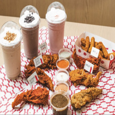 Hot Bird’s fried chicken comes in a variety of spice levels; the restaurant is one of the suggestions on the list!