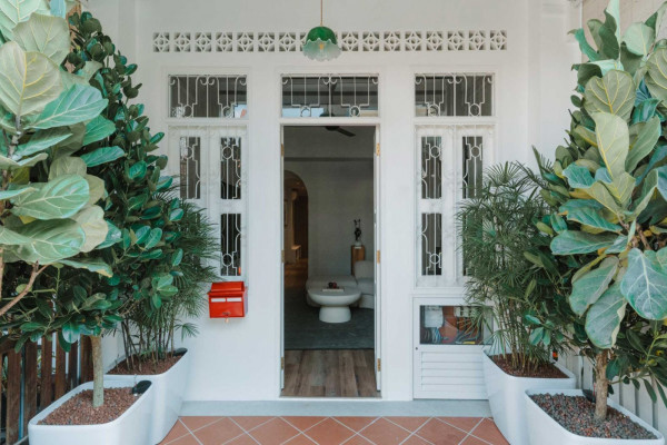 New life was breathed into this old Joo Chiat shophouse through a robust art collection and plenty of heart