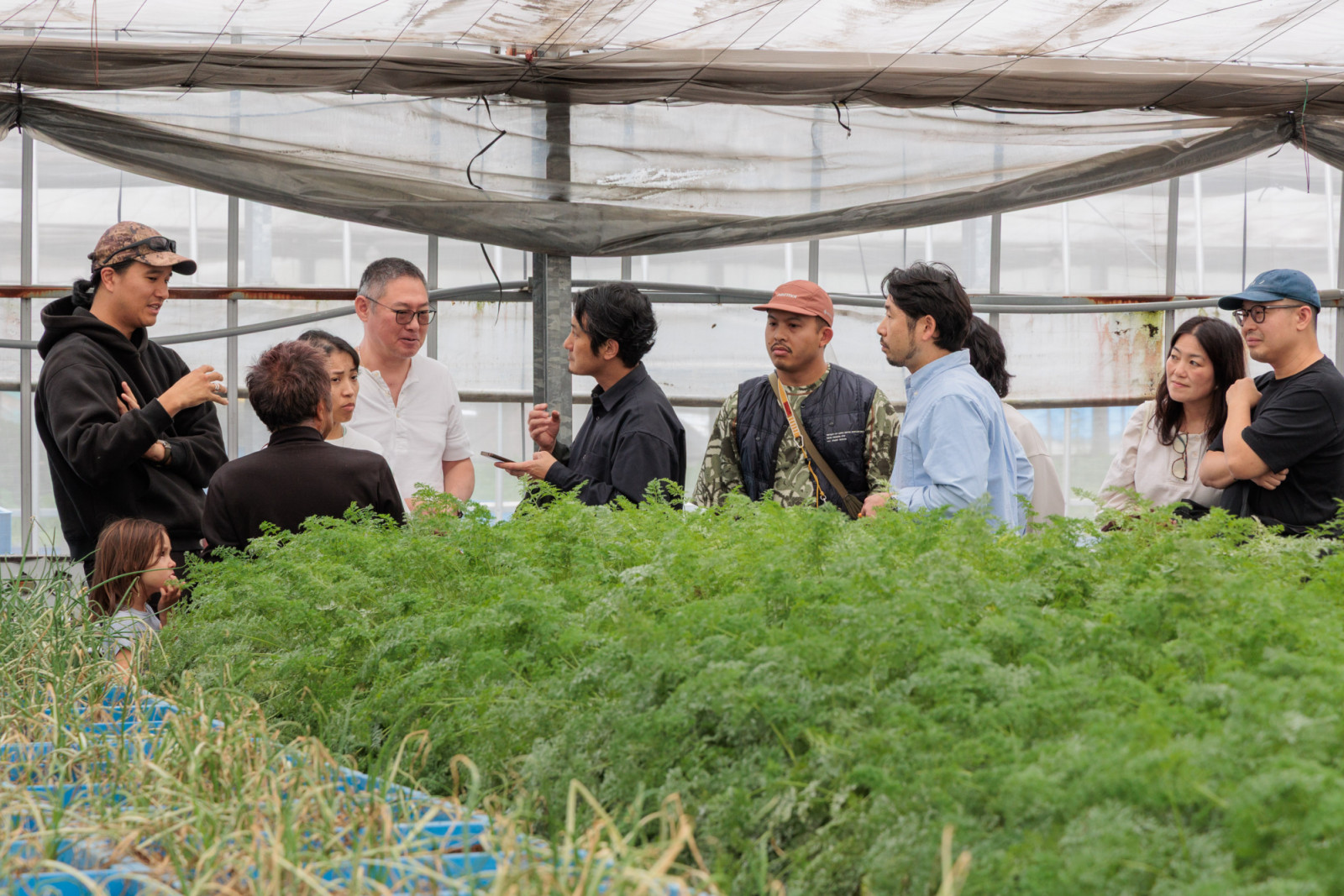Asama Farmers specialises in growing micro-greens and vegetables in greenhouses, irrigated using mineral water