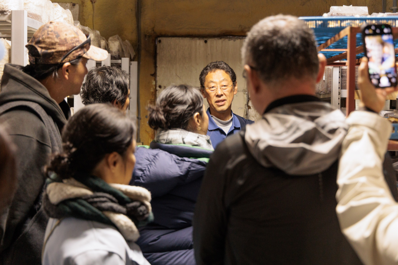 Hideyuki Kobayashi of Yamako Kinokoen mushroom farm tells us about his impressive operation