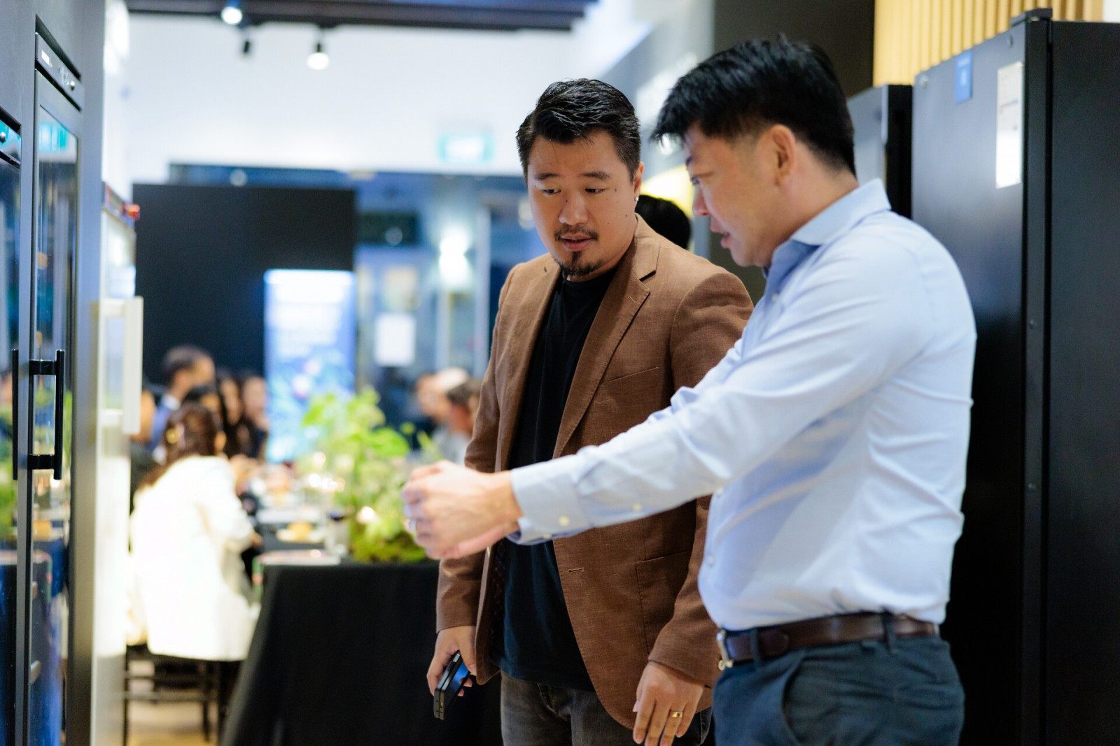 Tan Yue Wei and Kenneth Goh