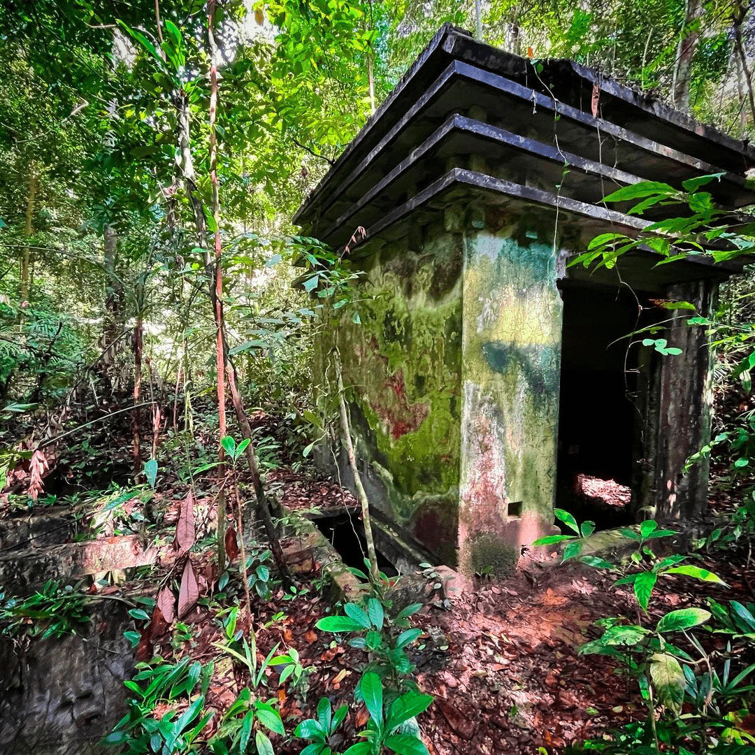What remains of Syonan Jinja today (Photo: Instagram / synort)