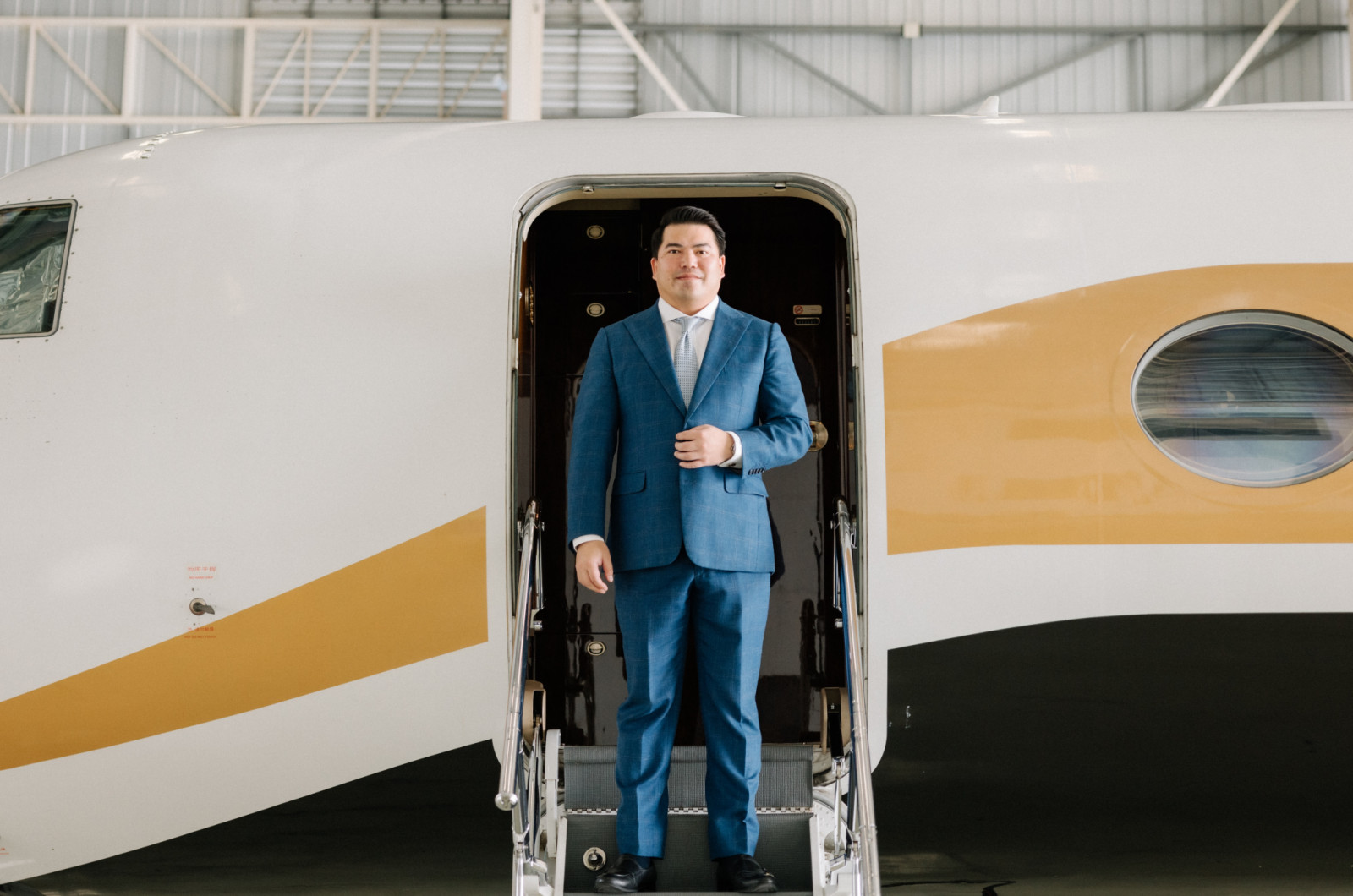 ณัฏฐภัทร สีบุญเรือง ซีอีโอ MJets ผู้มีประสบการณ์จากสายการบินชั้นนำระดับโลก ที่มาพร้อมความตั้งใจที่จะให้บริการครอบคลุมพื้นที่ได้มากกว่าภูมิภาคเอเชียตะวันออกเฉียงใต้ (ภาพ: Worapon Teerawatvijit)