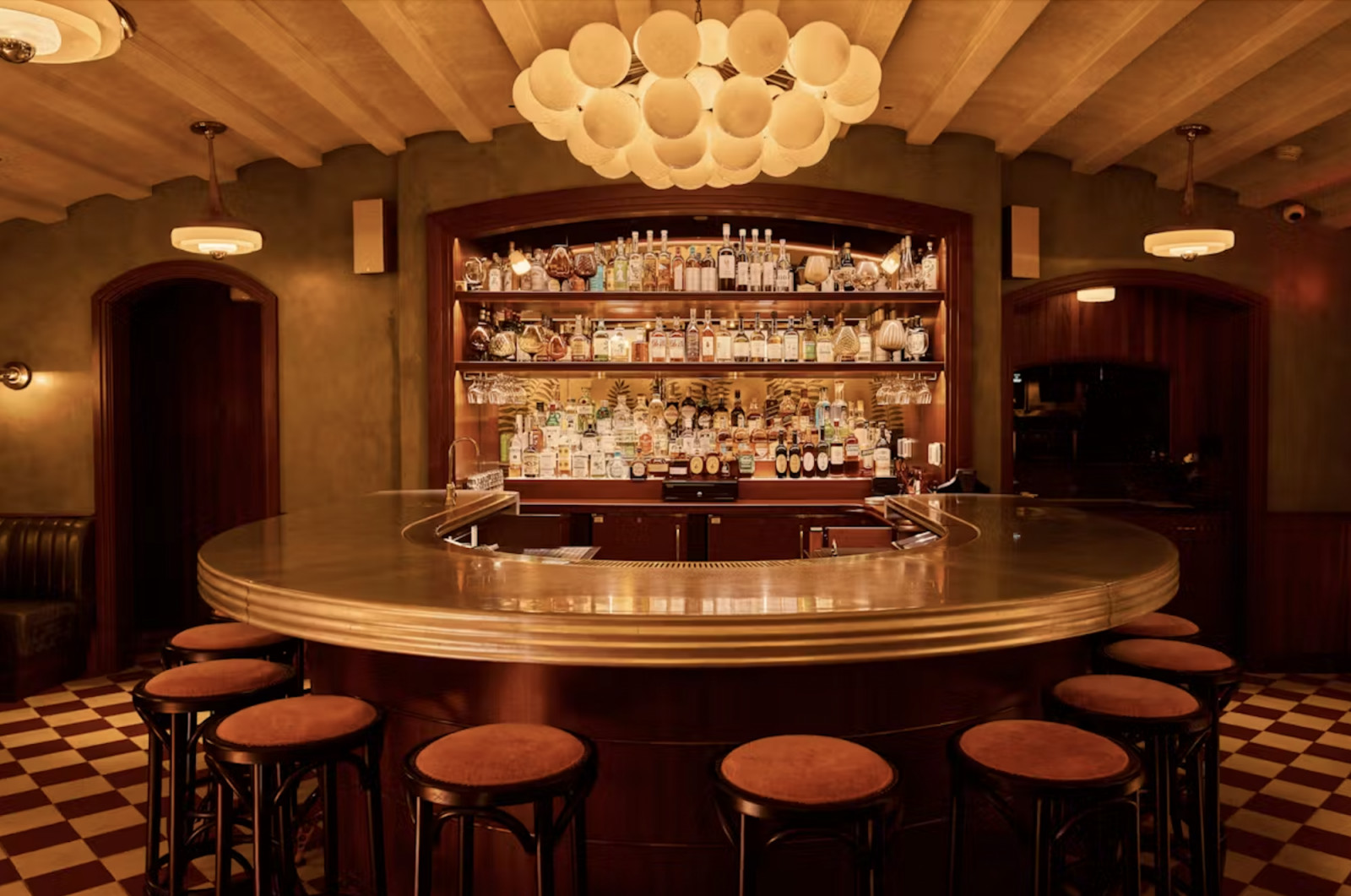 With a design that nods to vintage aesthetics and a menu led by prominent chefs known for their New York classics, Wild Cherry creates a space where cinema and dining intersect naturally (Photo: Wild Cherry NYC)